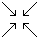 Arrows,Collapse,Resize,Resize arrows,Scale,Zoom